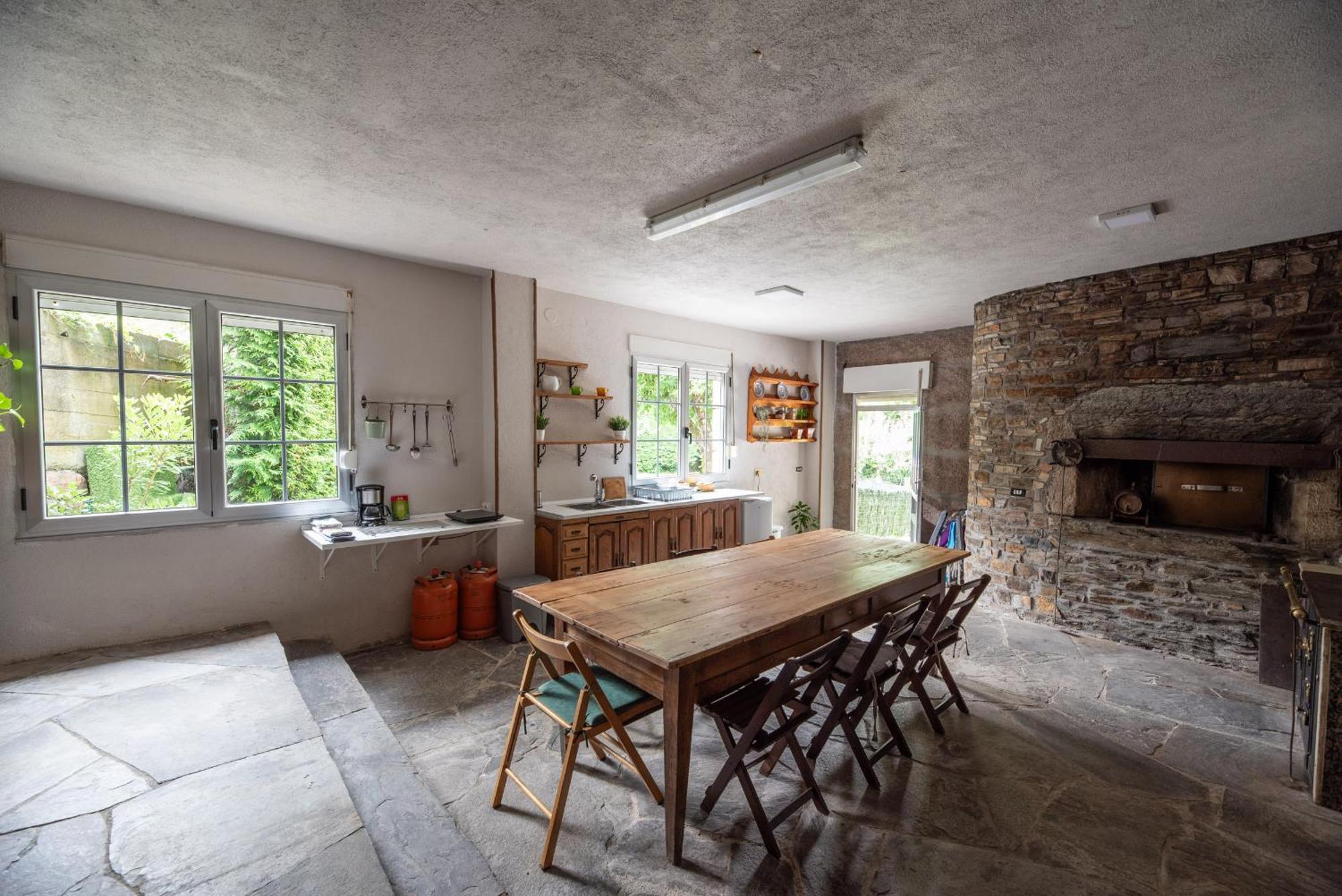 Exclusiva Casa Rural Mariano Con Acceso Directo Al Rio Baralla Eksteriør bilde