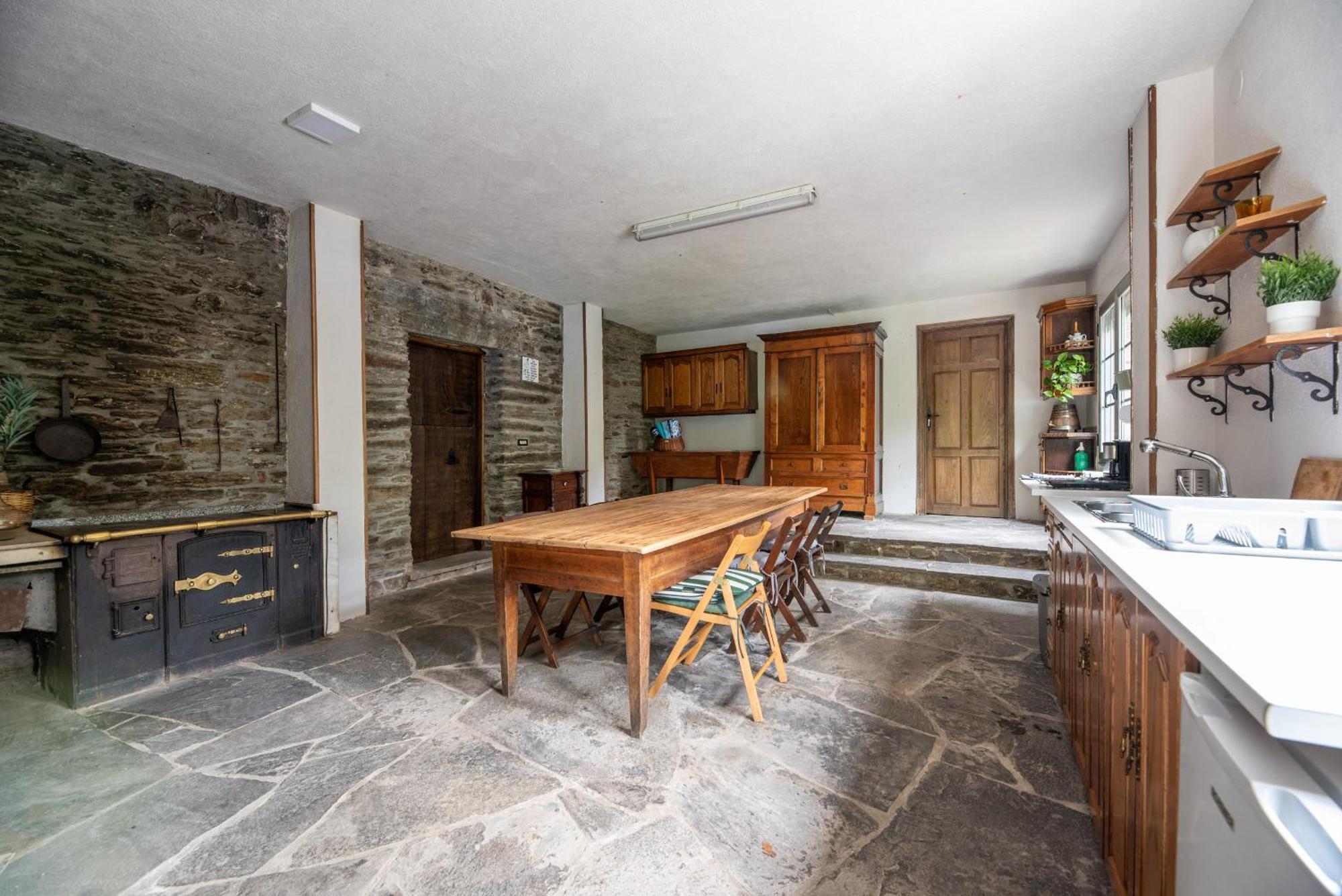 Exclusiva Casa Rural Mariano Con Acceso Directo Al Rio Baralla Eksteriør bilde