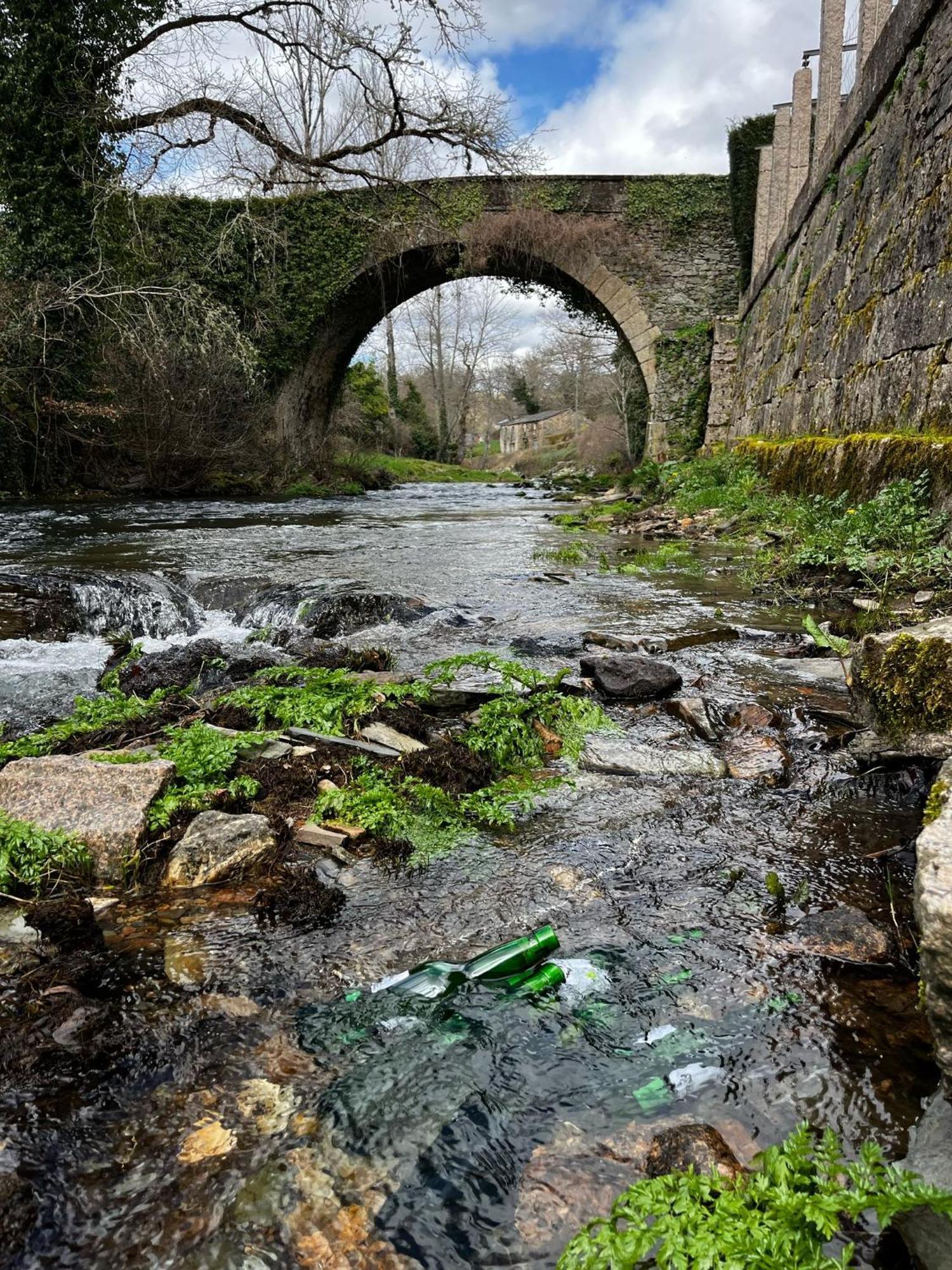 Exclusiva Casa Rural Mariano Con Acceso Directo Al Rio Baralla Eksteriør bilde